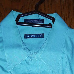 Mens Adolfo Dress shirt 17 1/2 38